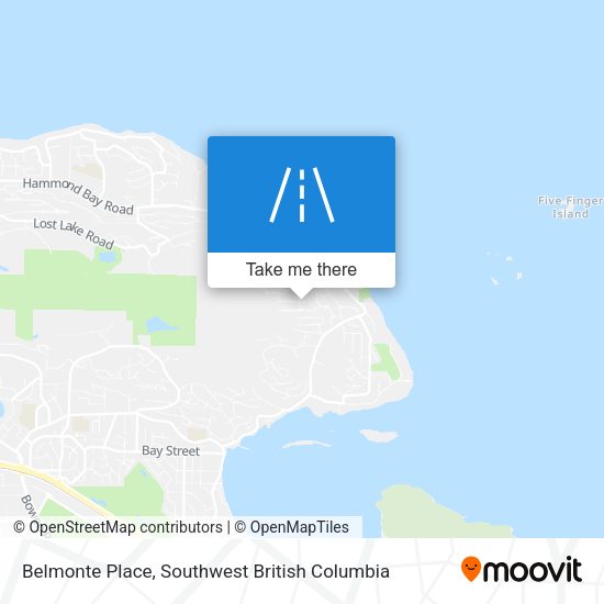 Belmonte Place map