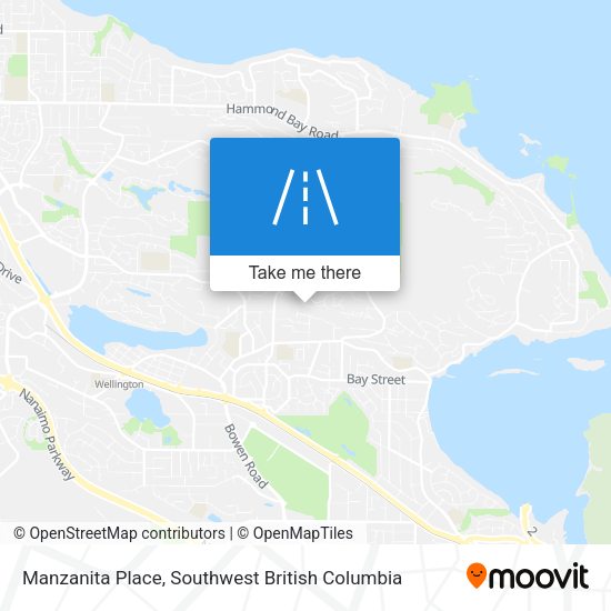 Manzanita Place map