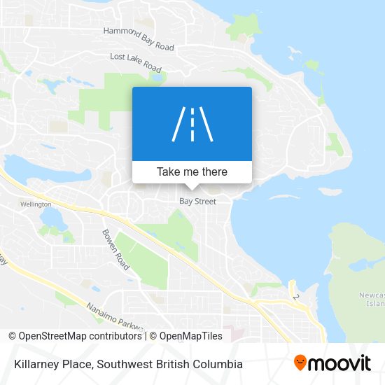 Killarney Place map