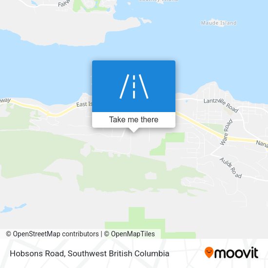 Hobsons Road map