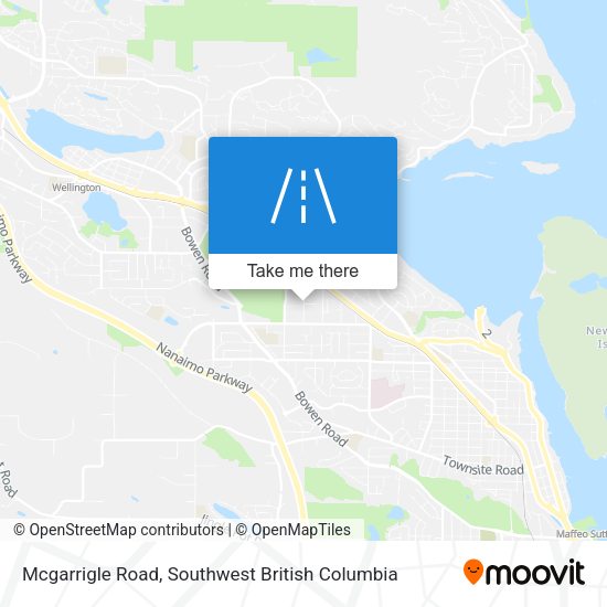 Mcgarrigle Road map