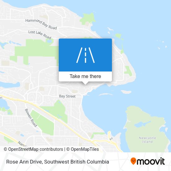 Rose Ann Drive map