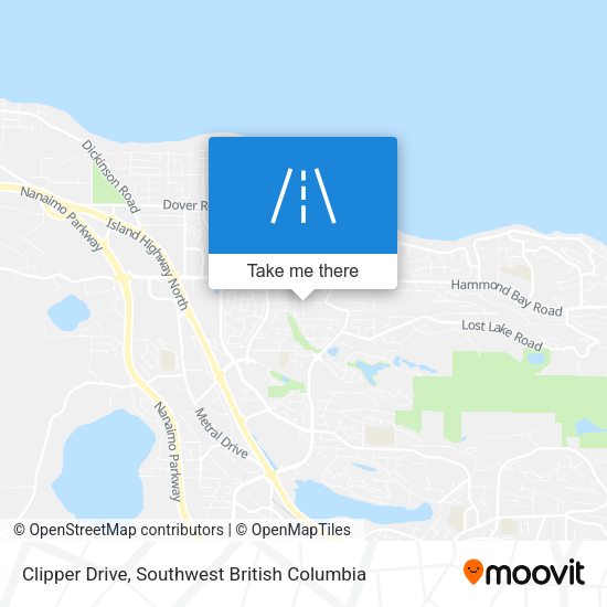 Clipper Drive map