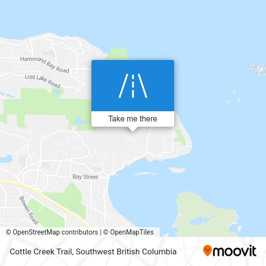 Cottle Creek Trail map