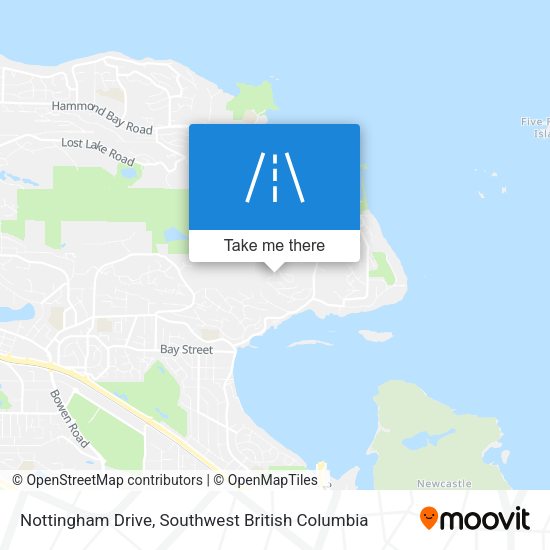 Nottingham Drive map