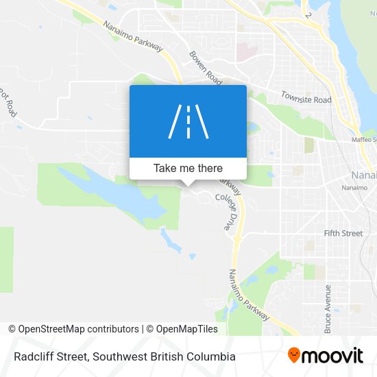 Radcliff Street map