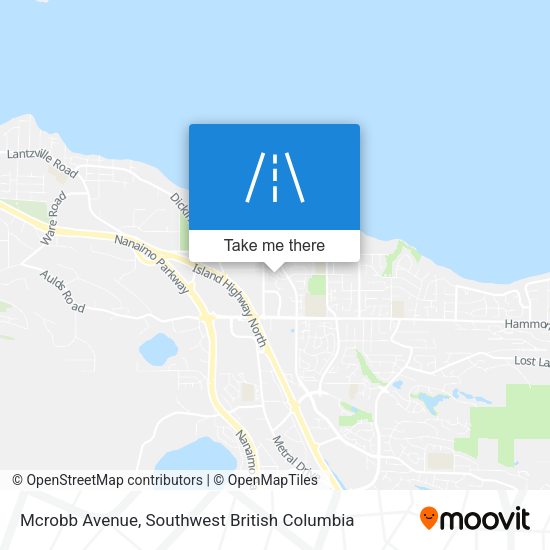 Mcrobb Avenue map