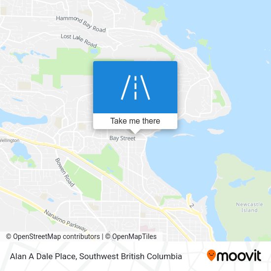 Alan A Dale Place map