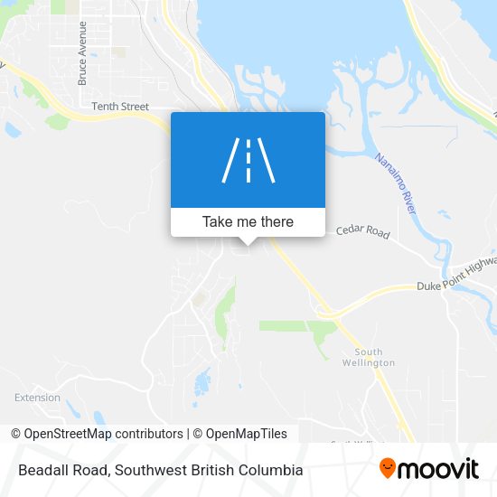 Beadall Road map