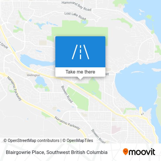 Blairgowrie Place map