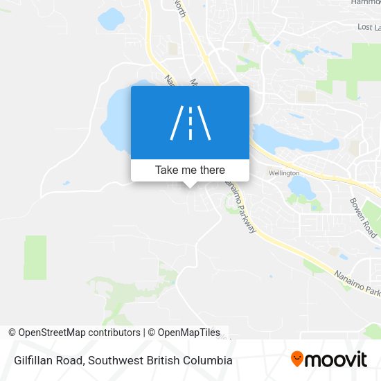 Gilfillan Road map