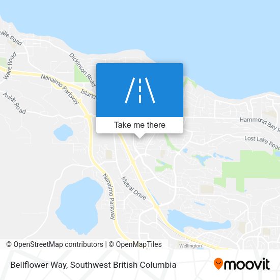 Bellflower Way map