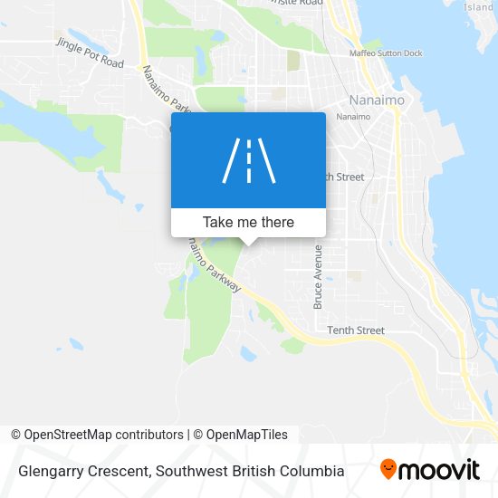Glengarry Crescent map