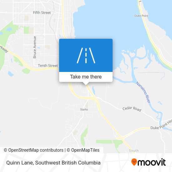 Quinn Lane map