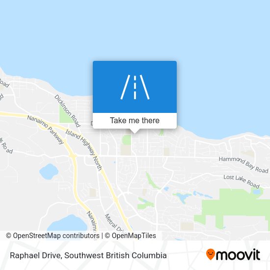Raphael Drive map