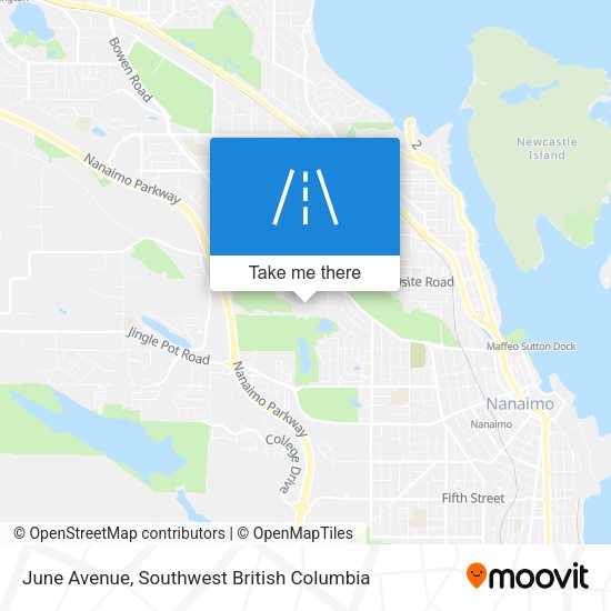 June Avenue map