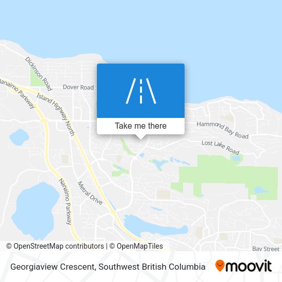 Georgiaview Crescent map