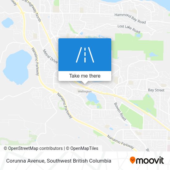 Corunna Avenue map