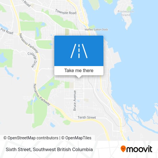 Sixth Street map