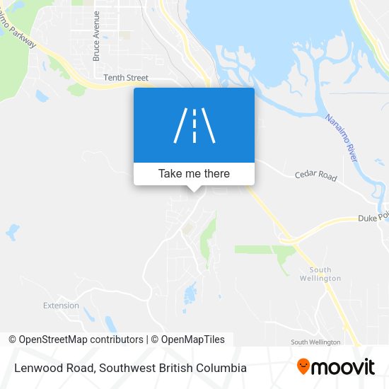 Lenwood Road map
