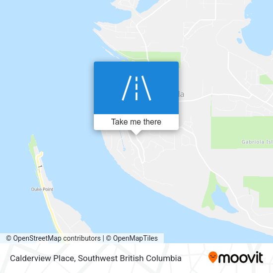 Calderview Place map