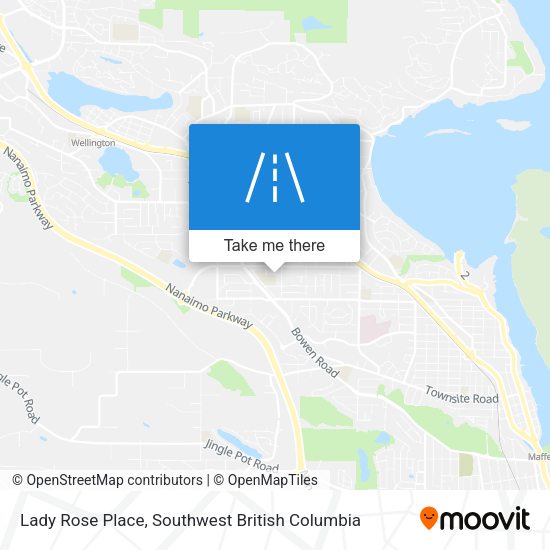 Lady Rose Place map