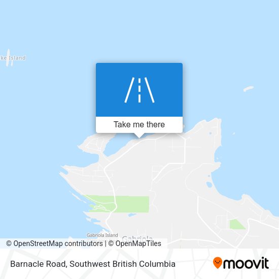 Barnacle Road map