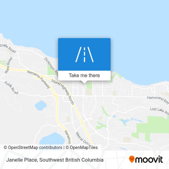 Janelle Place map