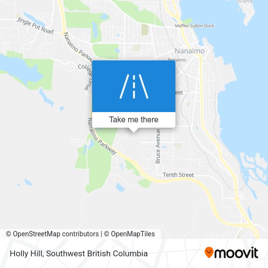 Holly Hill map