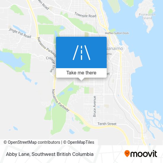 Abby Lane map
