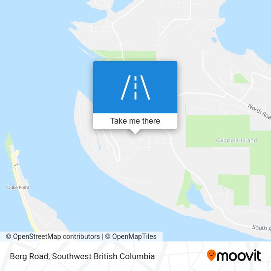 Berg Road map