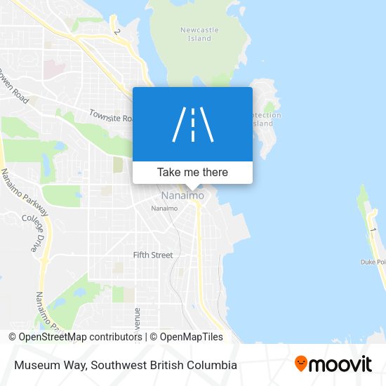 Museum Way map
