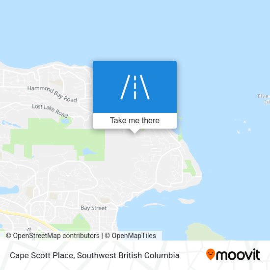 Cape Scott Place plan