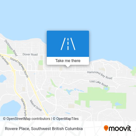 Rovere Place map