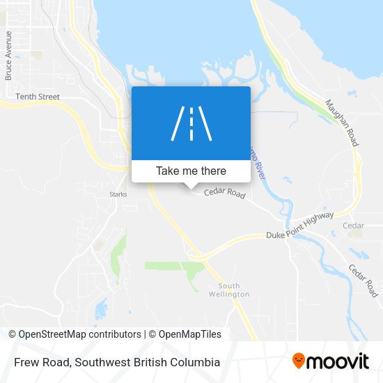 Frew Road map