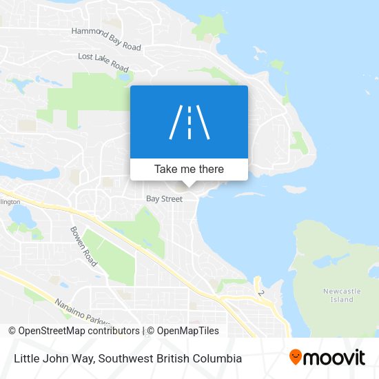 Little John Way map