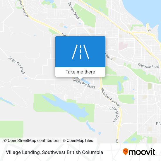 Village Landing map