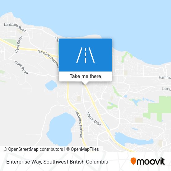 Enterprise Way map