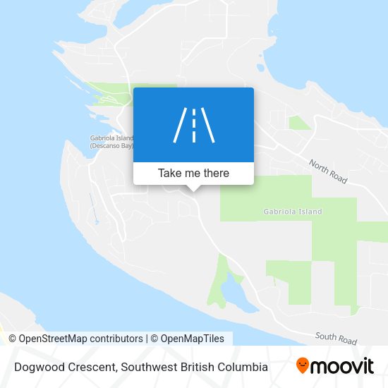 Dogwood Crescent map