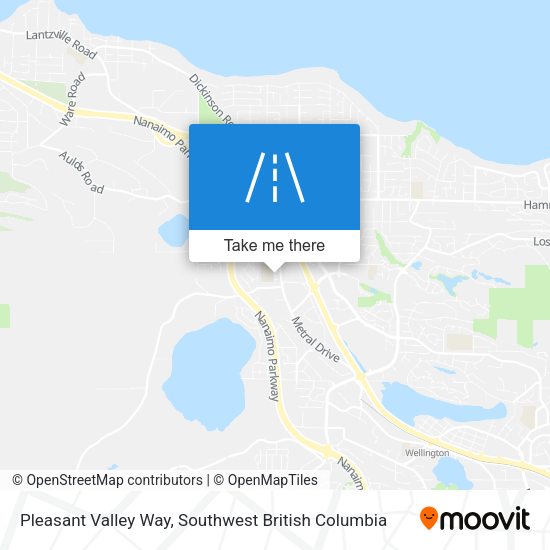Pleasant Valley Way map