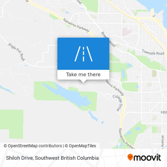 Shiloh Drive map