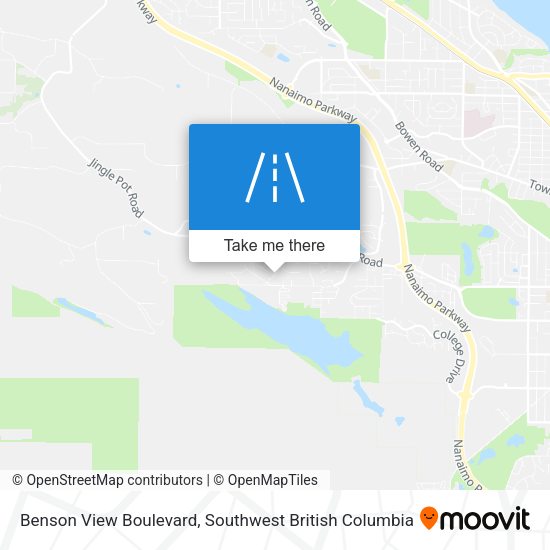 Benson View Boulevard plan