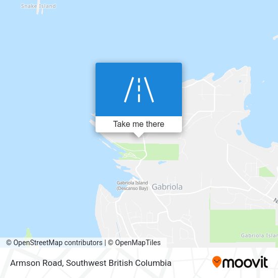 Armson Road map