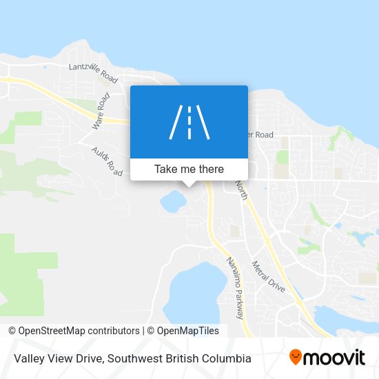 Valley View Drive map