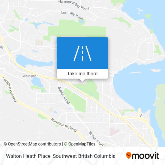 Walton Heath Place map