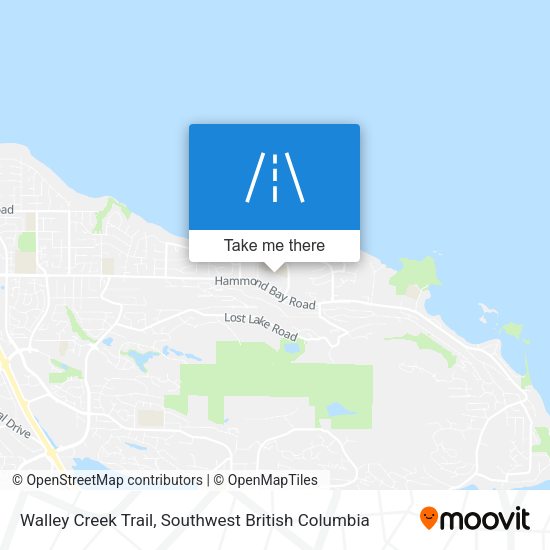 Walley Creek Trail map