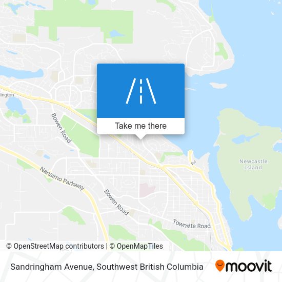 Sandringham Avenue map