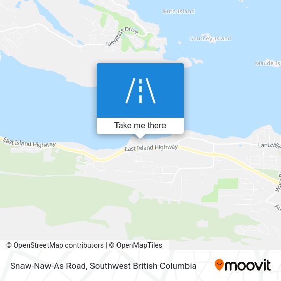 Snaw-Naw-As Road map