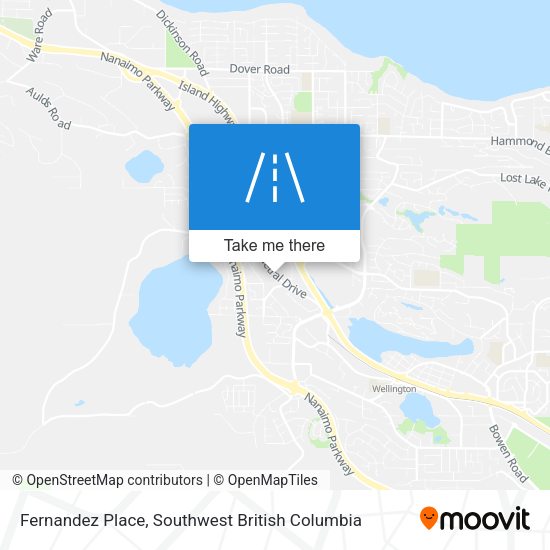 Fernandez Place map
