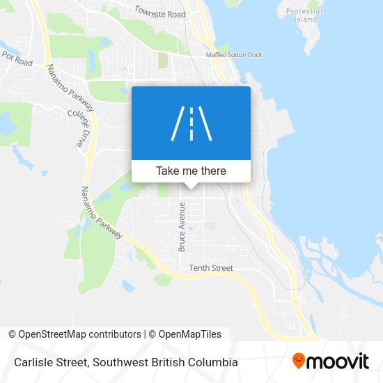 Carlisle Street map